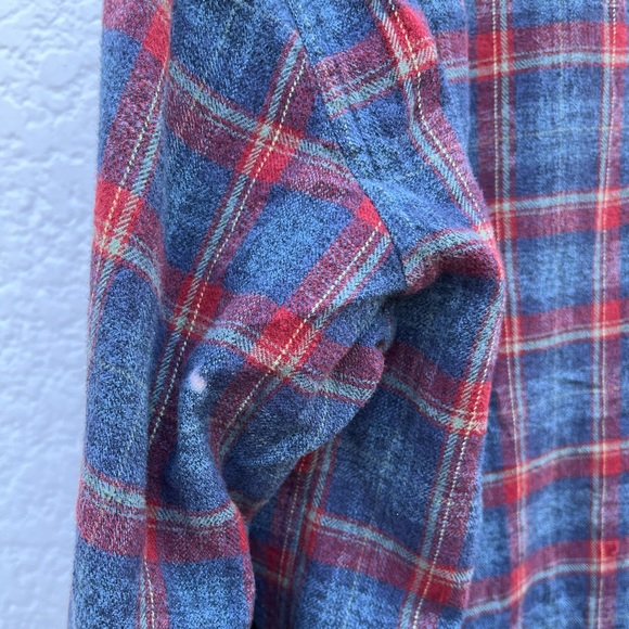 Vintage Long Sleeve Flannel Shirt - Picture 7 of 10